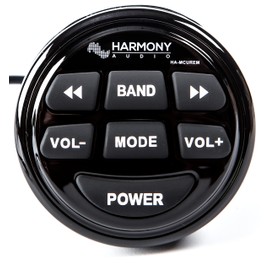 Harmony Audio HA-MCUREM Marine Audio Remote Control for Harmony HA-MCU2 Media Receiver