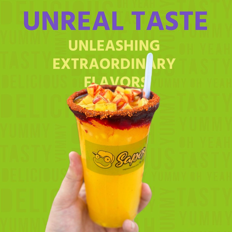 Sapo's Miches Chamoy Rim Dip - Tamarind Candy Sauce for