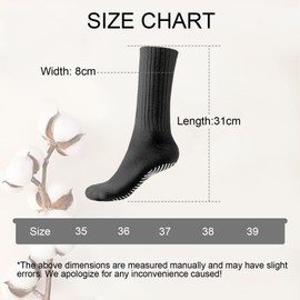 MeeQee 3 Pairs Stopper Socks Yoga Socks Women's Pilates Socks Non-Slip Non-Slip Socks Grip Socks for Pilates Barre Ballet Dance Fitness Trampoline, multicoloured, One size fits all