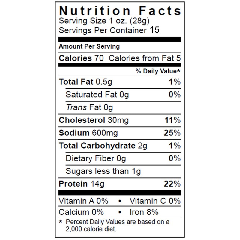 Wild Bill's Original Hickory Smoked Beef Jerky One-Bag Starter Kit