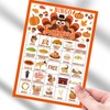 Fall Bingo Game Set,Thanksgiving Party Interactive Cards for Friends,Party Tabletop
