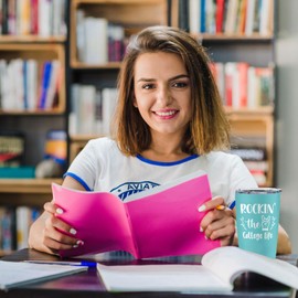 Gifts for College Students Girl/Female, Christmas College Student Gift Ideas, Back to School Gifts for College Students, College Student Birthday Gifts for Women Tumbler 20oz