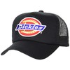 Dickies Standard Mesh Cap, All black × colorful logo