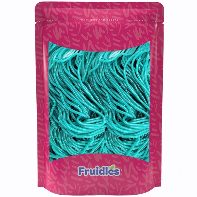 Fruidles Licorice Laces, Licorice Rope Gummies Candy for Parties, Birthdays,