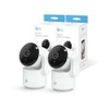 Garza Smart - Pack of 2 Security Cameras 360 Degree