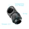 RAIJINTEK RAI - G1/4 FITTING MF0906 SILVER G1/4" Male to