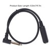 Acouto Cable de Audio Macho a Hembra de 6,35 Mm