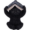 Nemesis Now Three Wise Spell Cats 8.5cm, Resin, Black, Three
