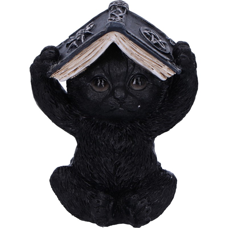 Nemesis Now Three Wise Spell Cats 8.5cm, Resin, Black, Three