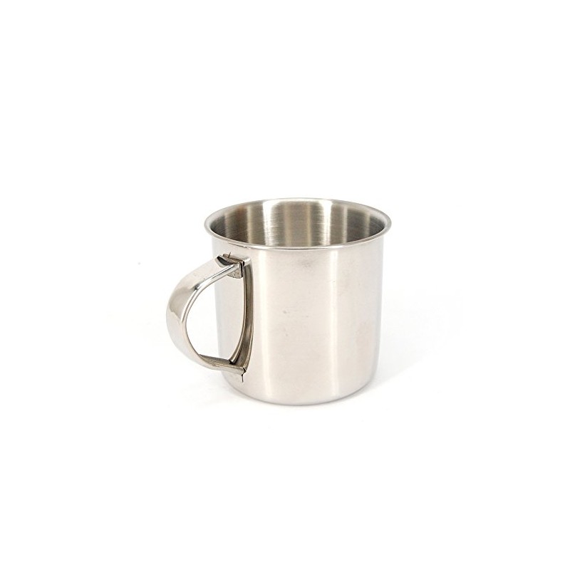 Mil-Tec Drinking Cup 14601000 Silver One Size