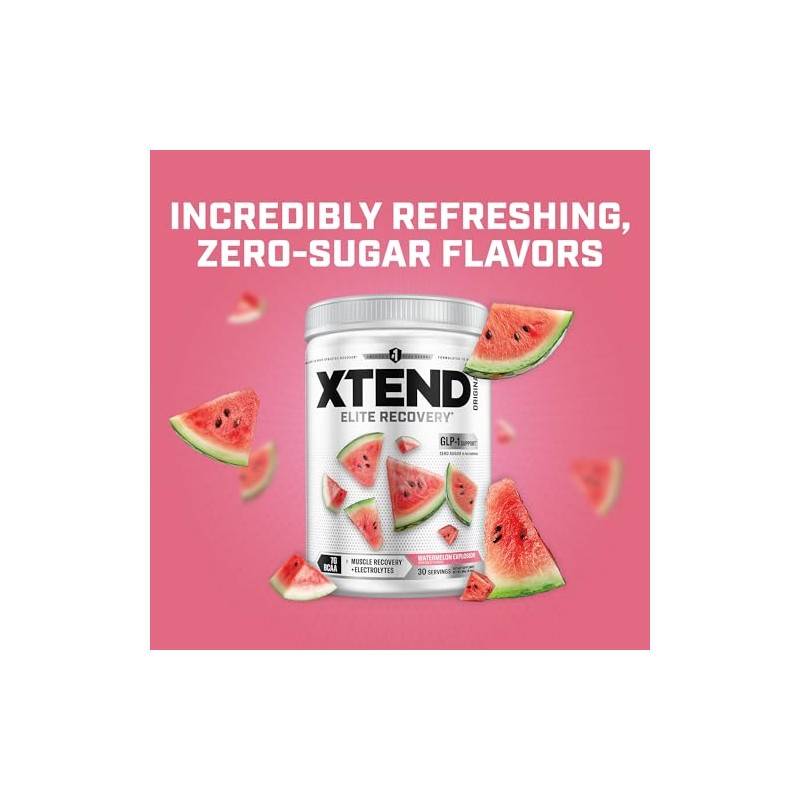 XTEND Original BCAA Sabor Sandía, 30 Servicios. Suplemento Alimenticio a