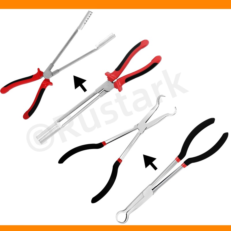 Rustark 2Pcs Spark Plug Wire Removal Pliers Tool Set Include