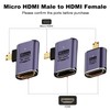 AreMe 8K Micro HDMI to HDMI Adapter (3 Pack), 90