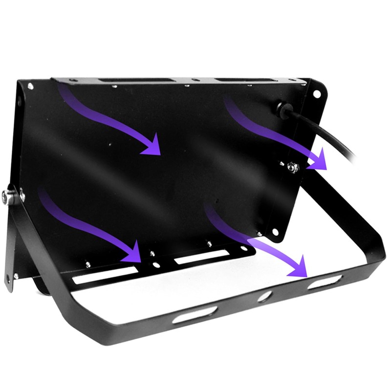 UV Black Light Spotlight 300 W, LED Black Light Lamp