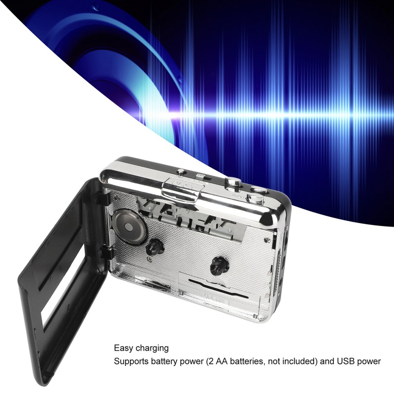 Cassette to MP3 Converter Retro HiFi Stereo USB Cassette Tape