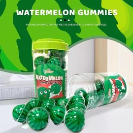 Apexy Watermelon Gummy Candy with Fruity Liquid Center Fat Free Perfect 11.4OZ