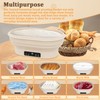 PChero Heating Sourdough Bread Proofing Basket with 6 Temp &