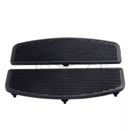 Unbranded/Generic Rubber Front Rider Insert Floorboard Pad For Harley Electra Glide Ultra Classic
