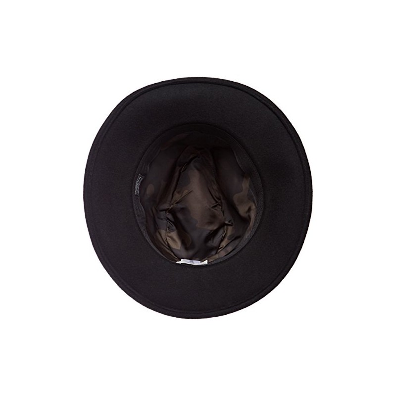 camel active Men's 401110/6H11 Porkpie Hat, (Black 9), L