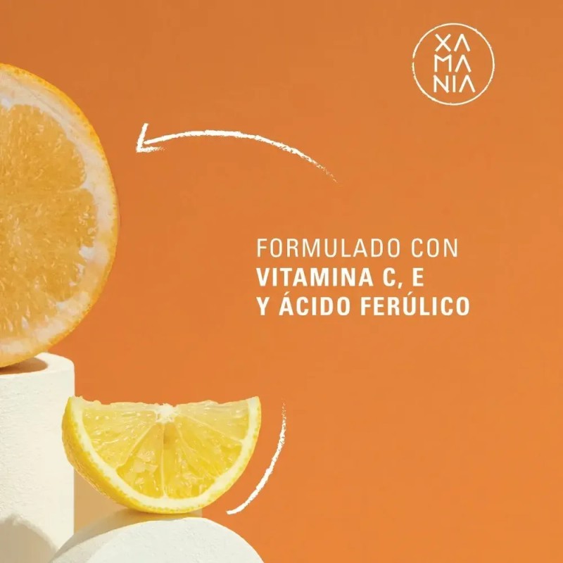 Xamania Serum Vitamina C Antimanchas Aclarante Antiarrugas 30ml