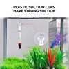 AIMALL Compact Suction Cup Thermometer for Fish and Turtle Tanks,