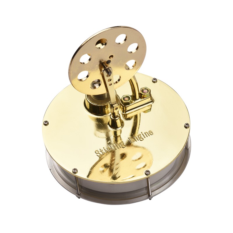 Low Temperature Stirling Engine Assembled Electricity Generator Heat Experiment Physical
