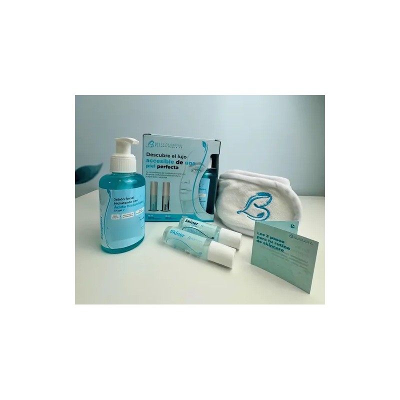 Kit De Skincare Con Ácido Hialurónico: Limpieza, Protección