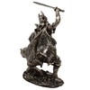 MystiCalls Viking Figurine with Raised Sword Viking Figurine Viking Decoration