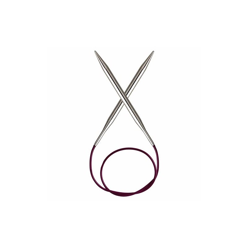 KnitPro KP10975 Nova Metal: Knitting Pins: Circular: Fixed: 25cm x