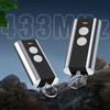 pepape Garage Handheld Transmitter for Standard Steel Entrematic RCU 433-2K,