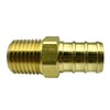 GRIDTECH (2 Pack) Brass 1/2” PEX to 1/4” NPT Male