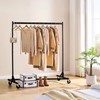Hoctieon Z Rack, Rolling Clothes Racks with Z-Base, Heavy Duty