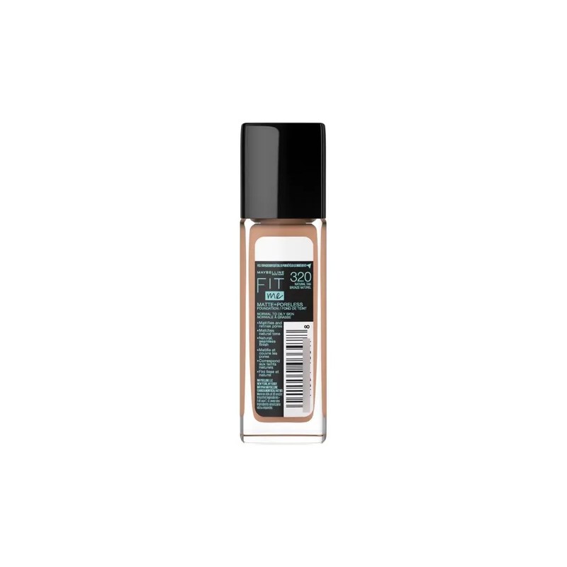 Maybelline Fit Mematte Base Líquida S/aceite S/poros 1 Fl Oz
