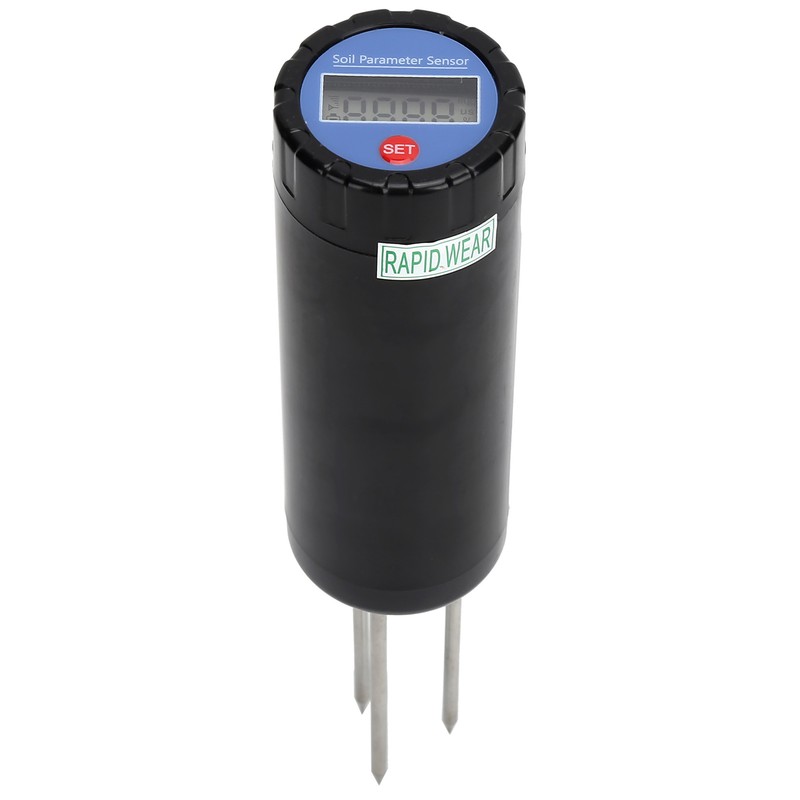 3‑Probe Soil Temperature Tester Portable Soil Humidity Conductivity Meter Garden