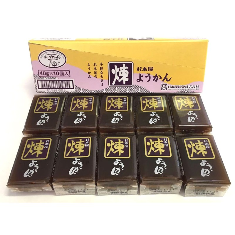 Sugimotoya Seika Yokan Branch, 1.4 oz (40 g) x 10