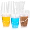 Drink Buckets with Lids and Straws for Party Hosts &