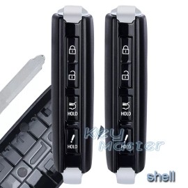 KeyMaster Smart Remote Key Shell Case for Mazda 3 6 CX-5 CX-9 CX-30 CX-50 CX-90 MX-5 Miata