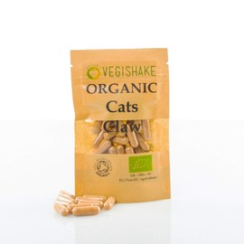 Organic Cats Claw HPMC Capsules 800mg Inflammation Gastrointestinal Digestion Vegan Halal Kosher (90 Capsules)
