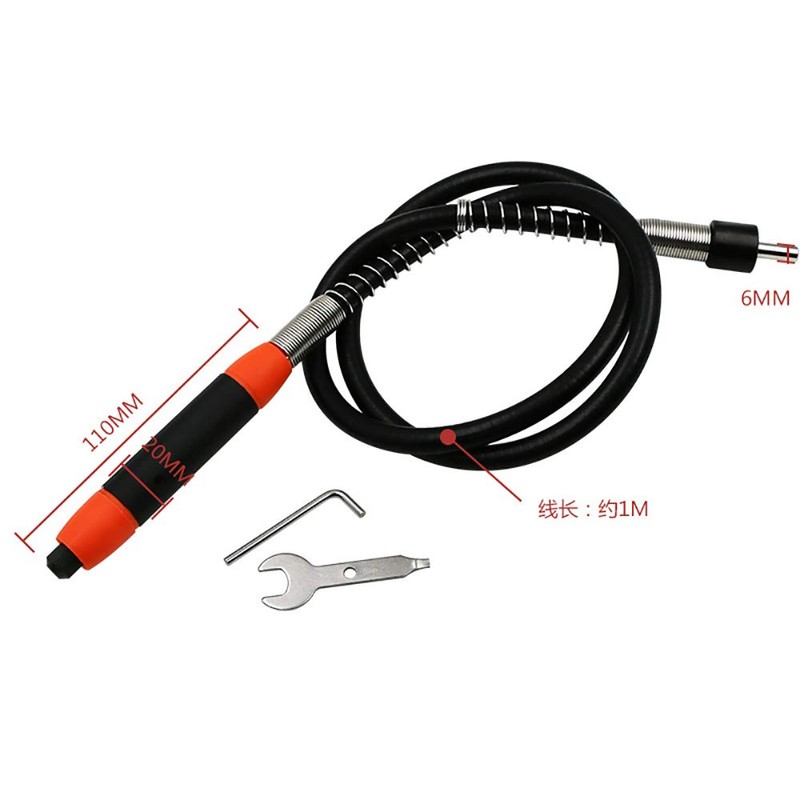 WINGONEER High Precision 3-3.2MM Black Red Handle Electric Grinder Special