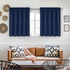 DWCN Short Curtains for Bathroom Windows 36 inches Length 2