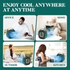 Portable Air Conditioners, 5200mAh Rechargeable Mini Air Conditioner Fan, 3