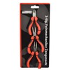 Brüder Mannesmann M10850 3-Piece Precision Mechanic Pliers Set