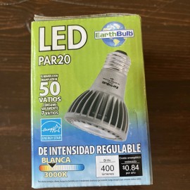 Earthbulb 50-Watt Dimmable Par20 White LED