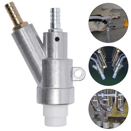Sand Blaster Gun Kit, Sandblaster Sandblasting Gun, Stainless Steel Spray Gun with Boron Carbide Nozzle with 1Piece Boron Carbide Nozzle for Sandlaster Cabinet