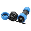 YACSEJAO WM13/SP21 Aviation Connector Panel Mount Kit, IP67 Waterproof, 1,2,3,4,5,6,7,9