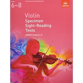 Violin Specimen Sight Reading Tests 6-8