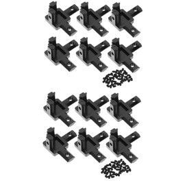TEHAUX 2sets Aluminum Profile Corner Connector 3-way 2020 Series Aluminum Extrusion Bracket Right Angle Bracket for Cnc Plasma Cutters 6pcs*2