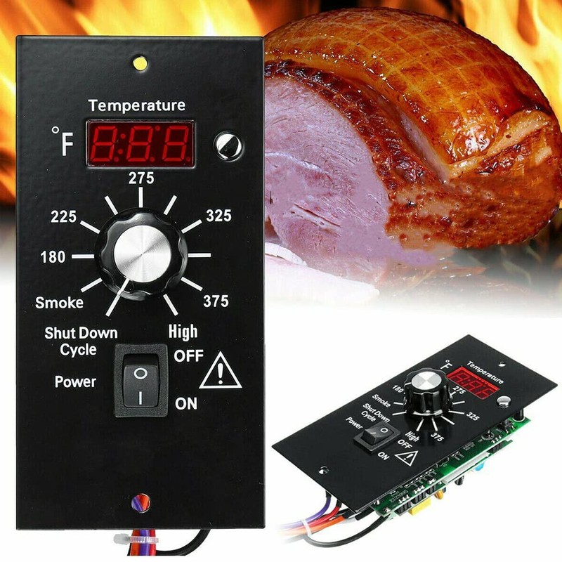 Digital Thermostat Kit Compatible with Traeger Pellet Grills, BBQ Replacement