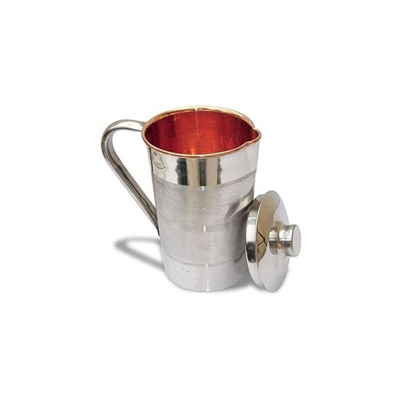 1.5 L Copper Pitcher Copper Water Jug for Ayurveda Health