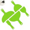 Pack of 5 Spatulas, Plastic Painter's Spatula, Tool Spatula Set,